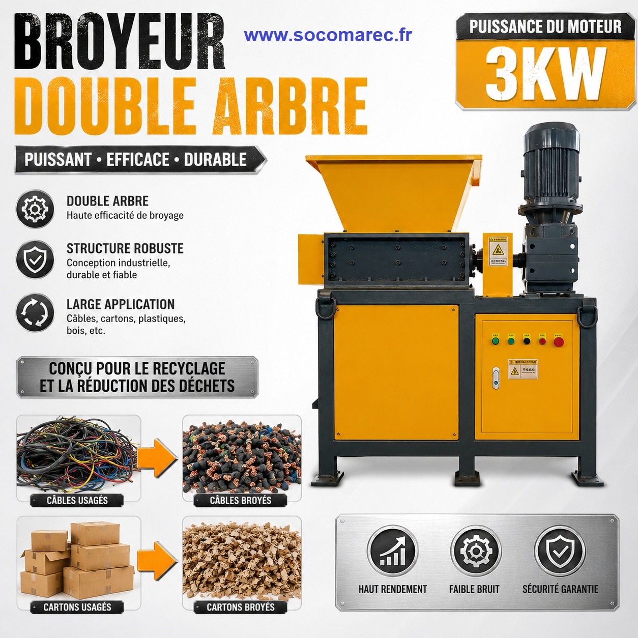 SOCO-EB-300  Prébroyeur